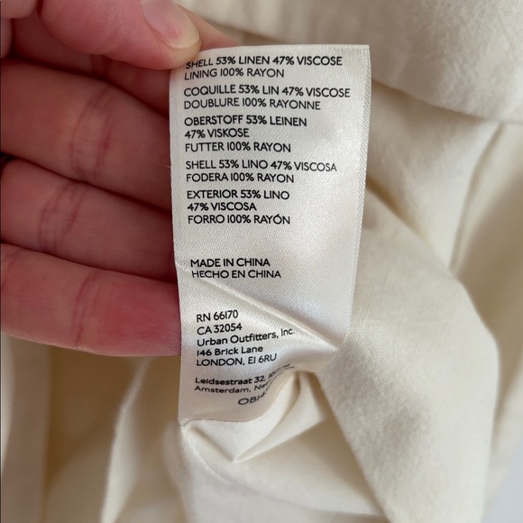 :Price Firm: Free People Olivia Blazer in White - Picture 10 of 11